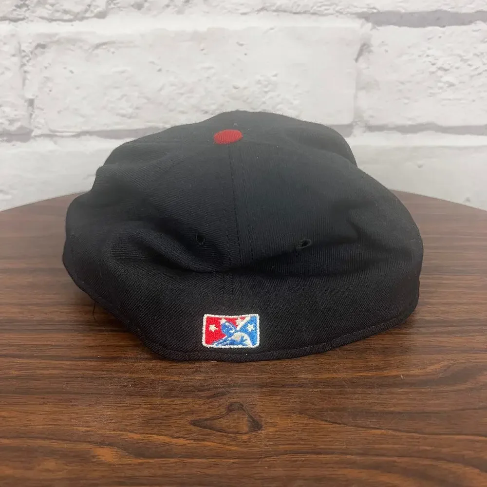 New Era Mens 7 3/4 Baseball Streetwear Retro USA Wool Lakewood BlueClaws Hat